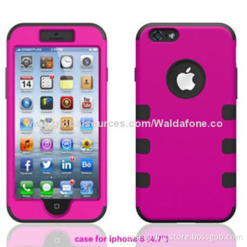 Hybrid Case for iPhone 6, Triple Mobile Shell